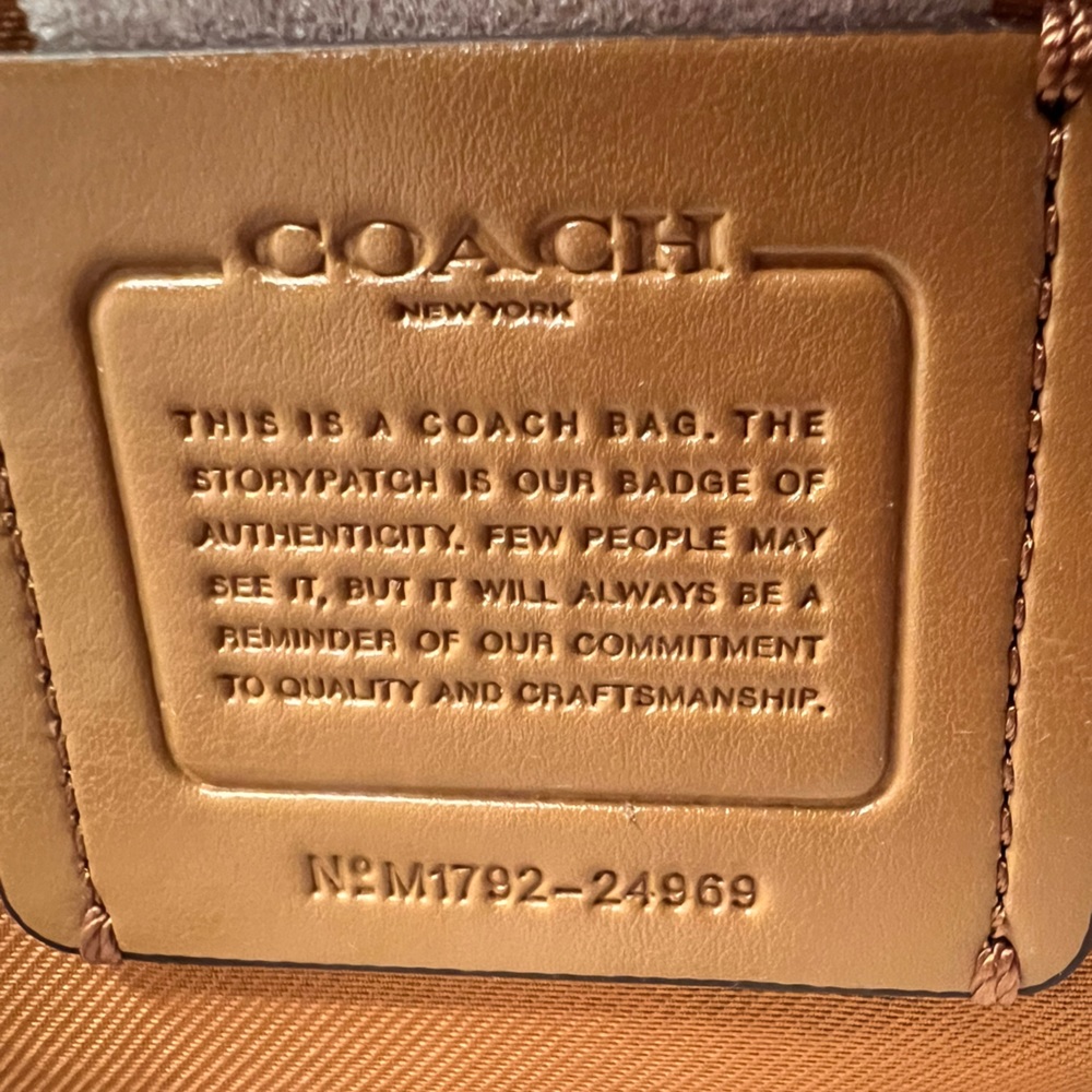 💕💕HOST PICK💕💕 Coach SWAGGER Satchel PATCHWORK TEA ROSE - Picture 10 of 16